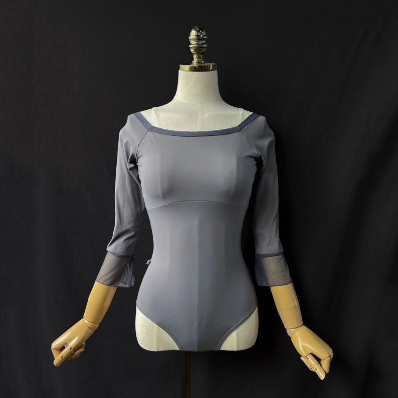 Yuri 레오타드_다크 차콜 11