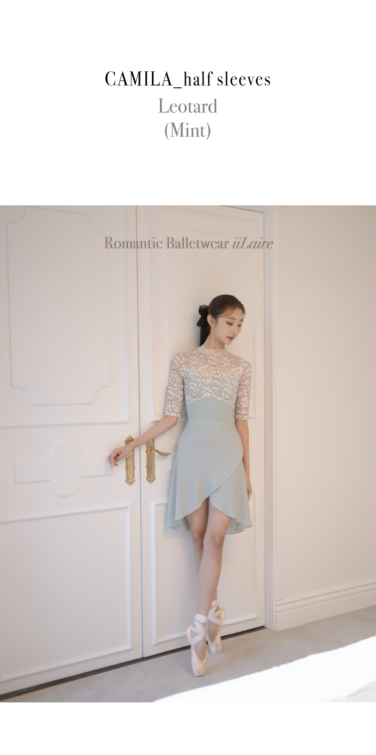 Camila 레오타드 반팔_Mint 4