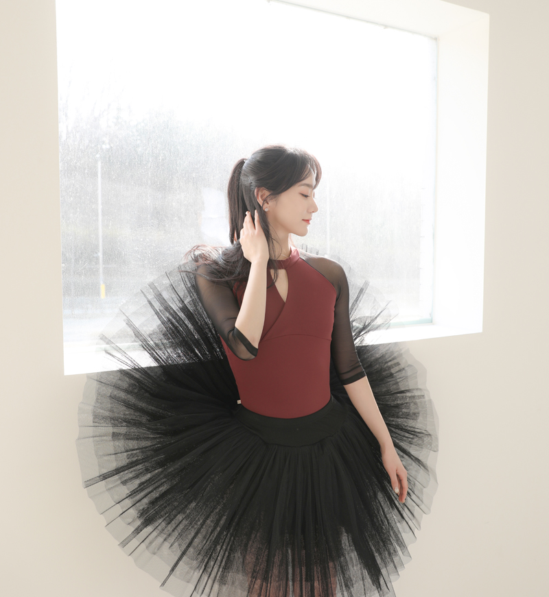 Sophia Leotard_ 버건디 9