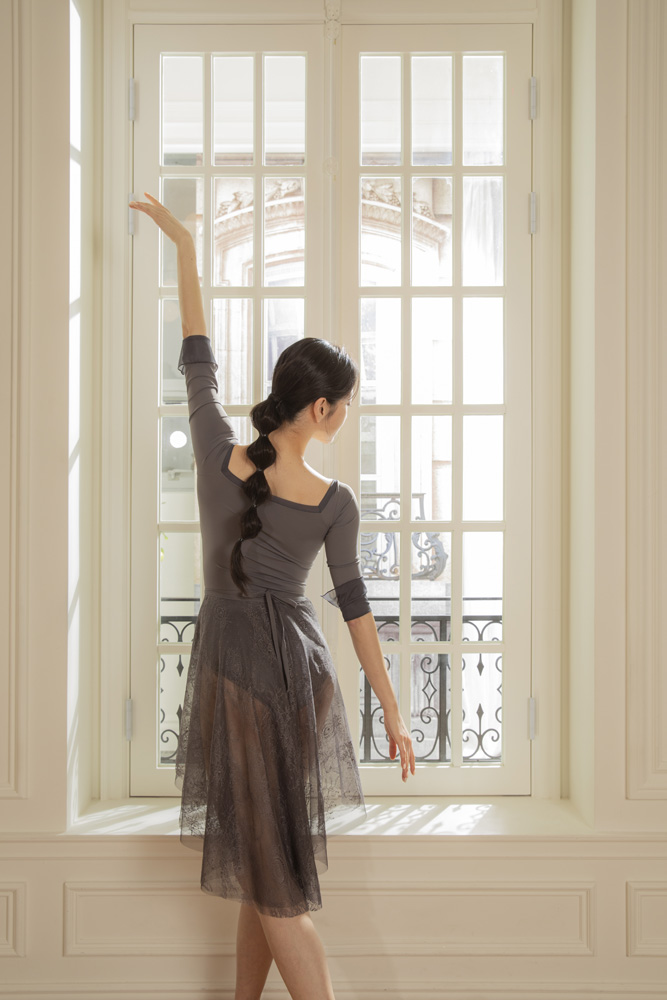 Yuri 레오타드_다크 차콜 8