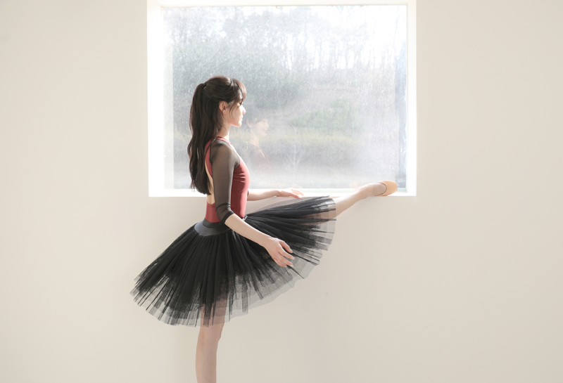 Sophia Leotard_ 버건디 8