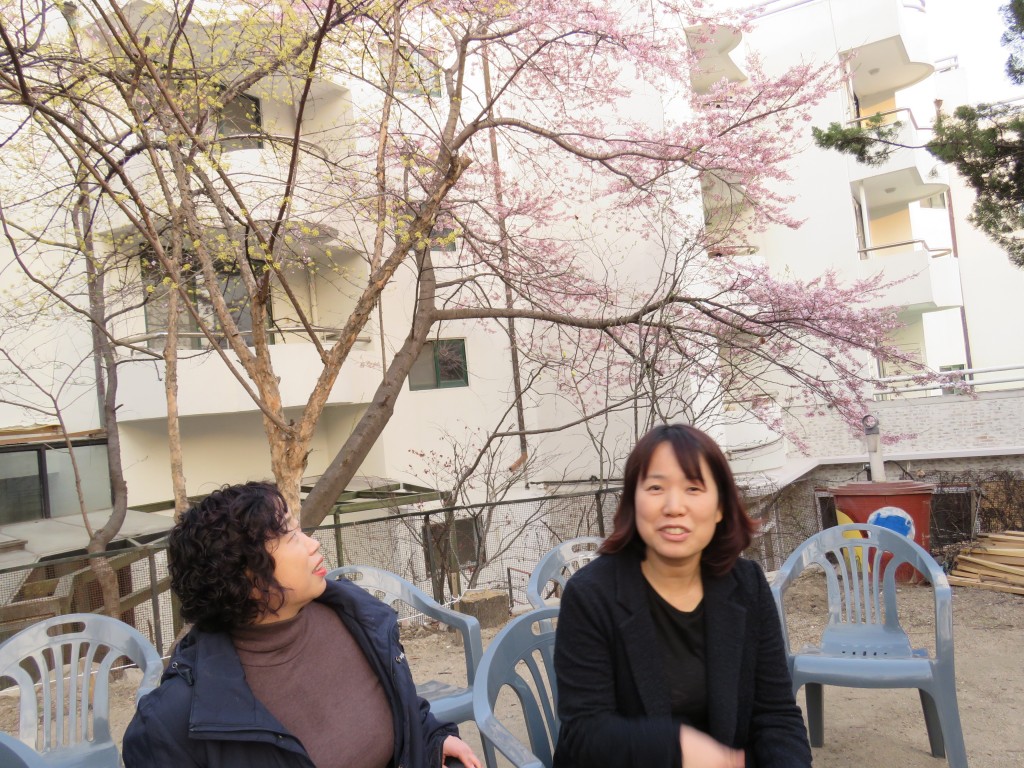 우리 행사를 누가 자꾸 쳐다보는 것 같아. ⓒ환경운동연합