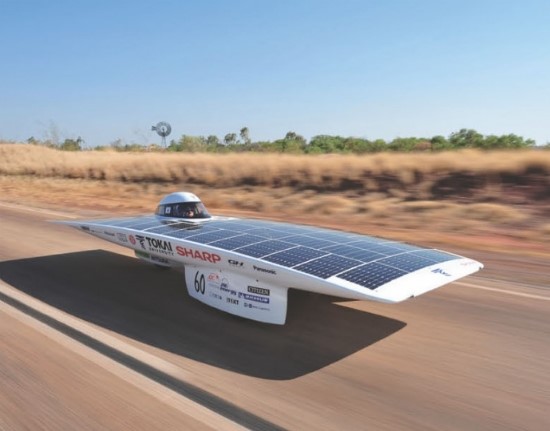 intel이 개발중인 태양열 자동차