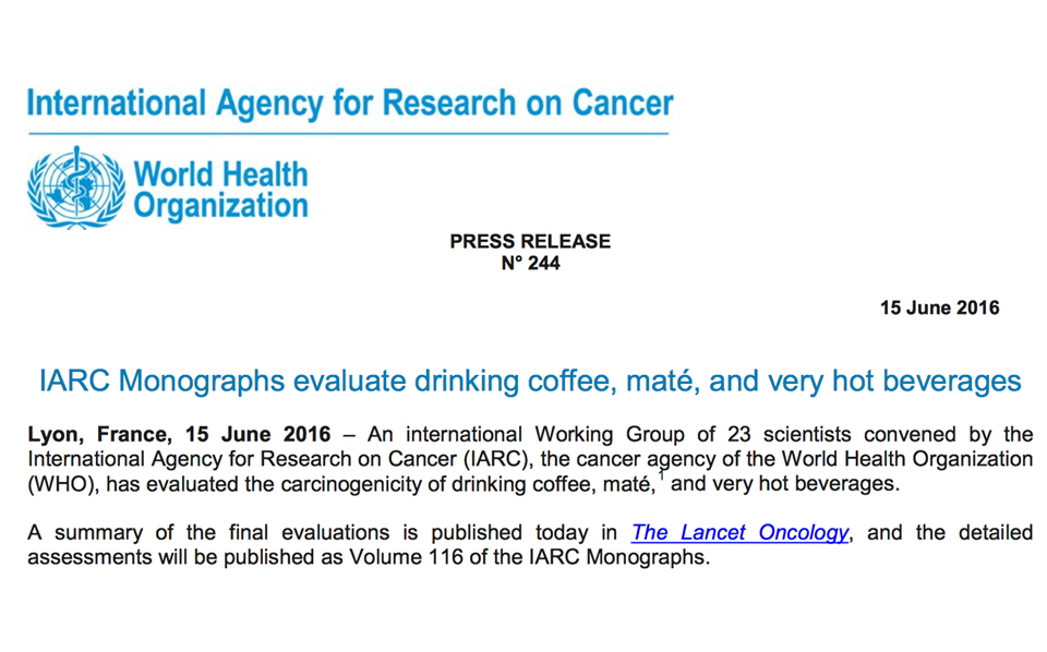 6월15일 IARC 보도자료