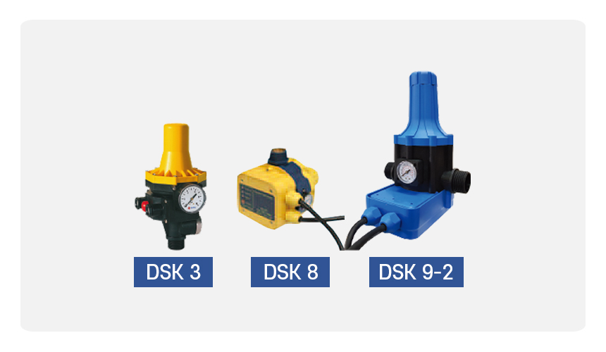 코리아모터펌프 DSK3/DSK8/DSK9-2-전자동 정압 스위치