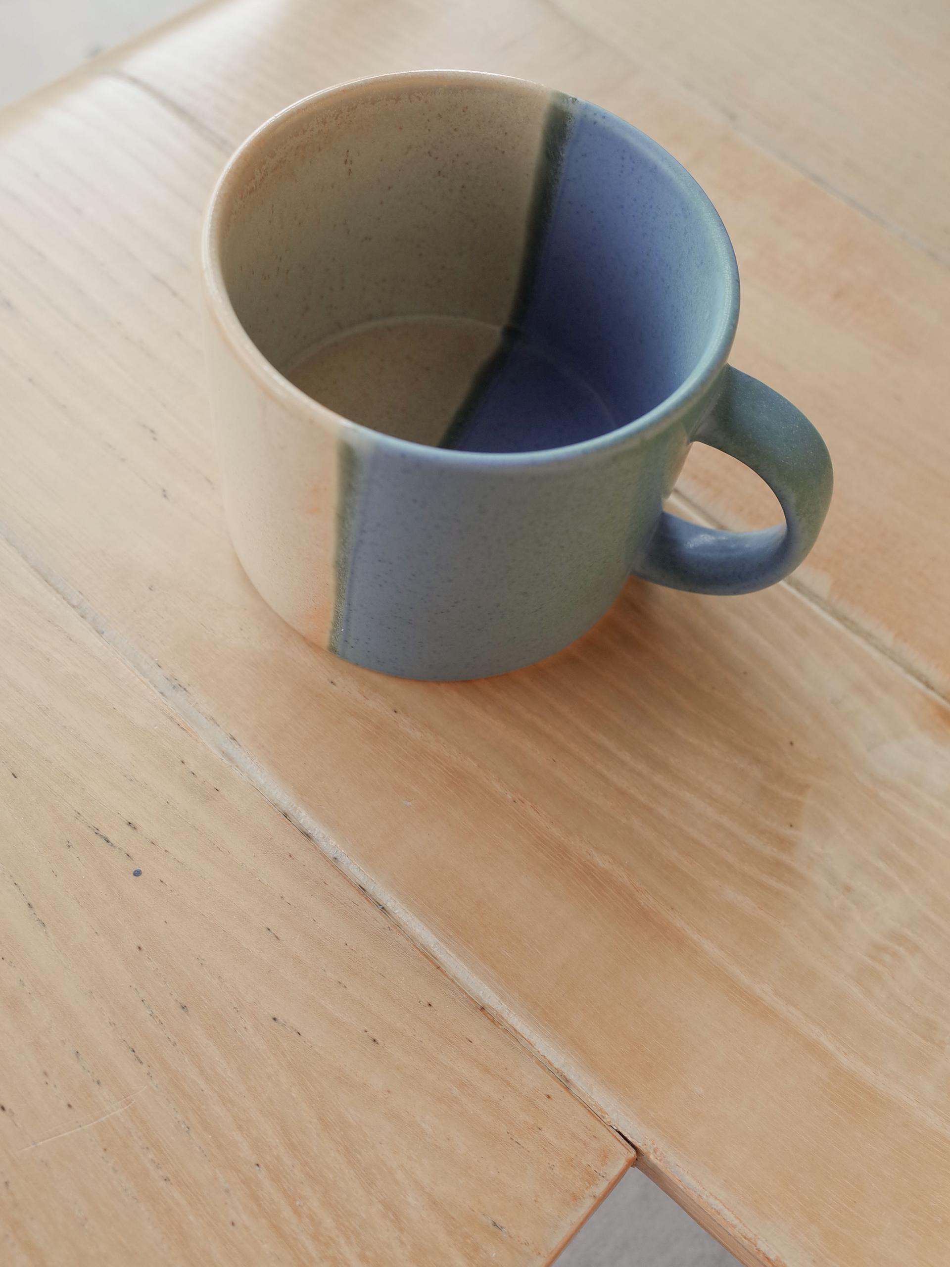 Layer Low Mug - Blue