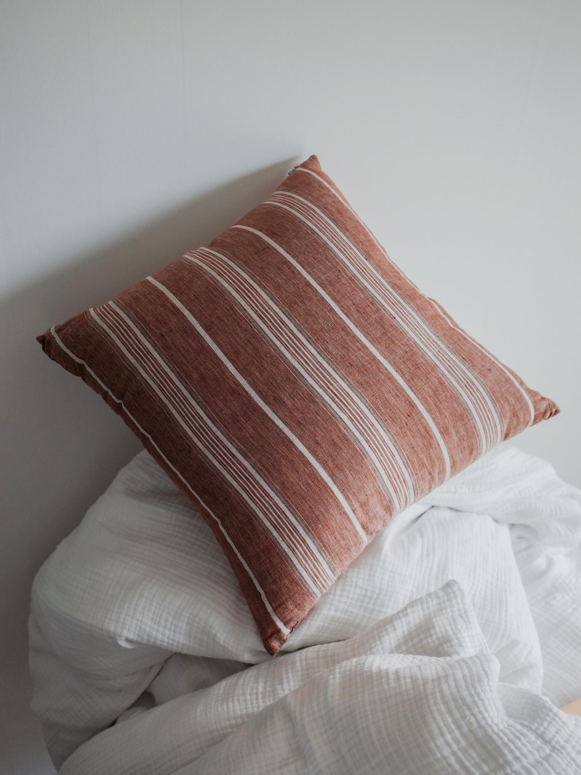 Stripe Linen Cushion