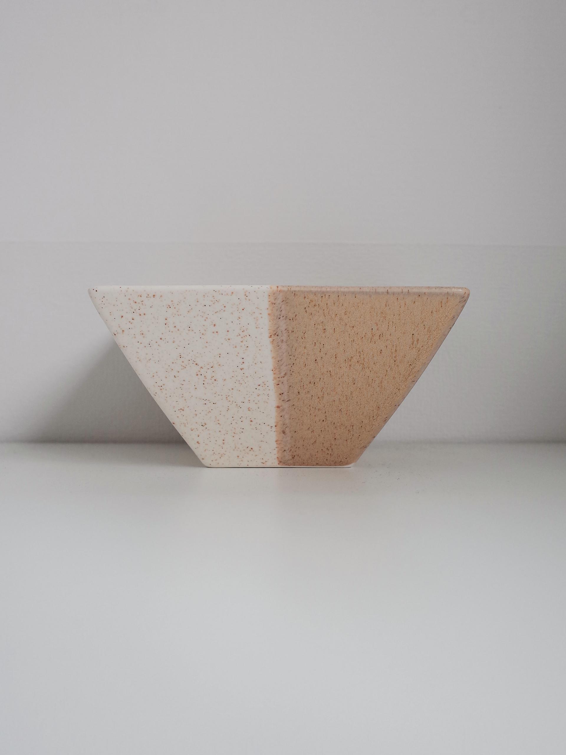 Layer Square Bowl - Beige