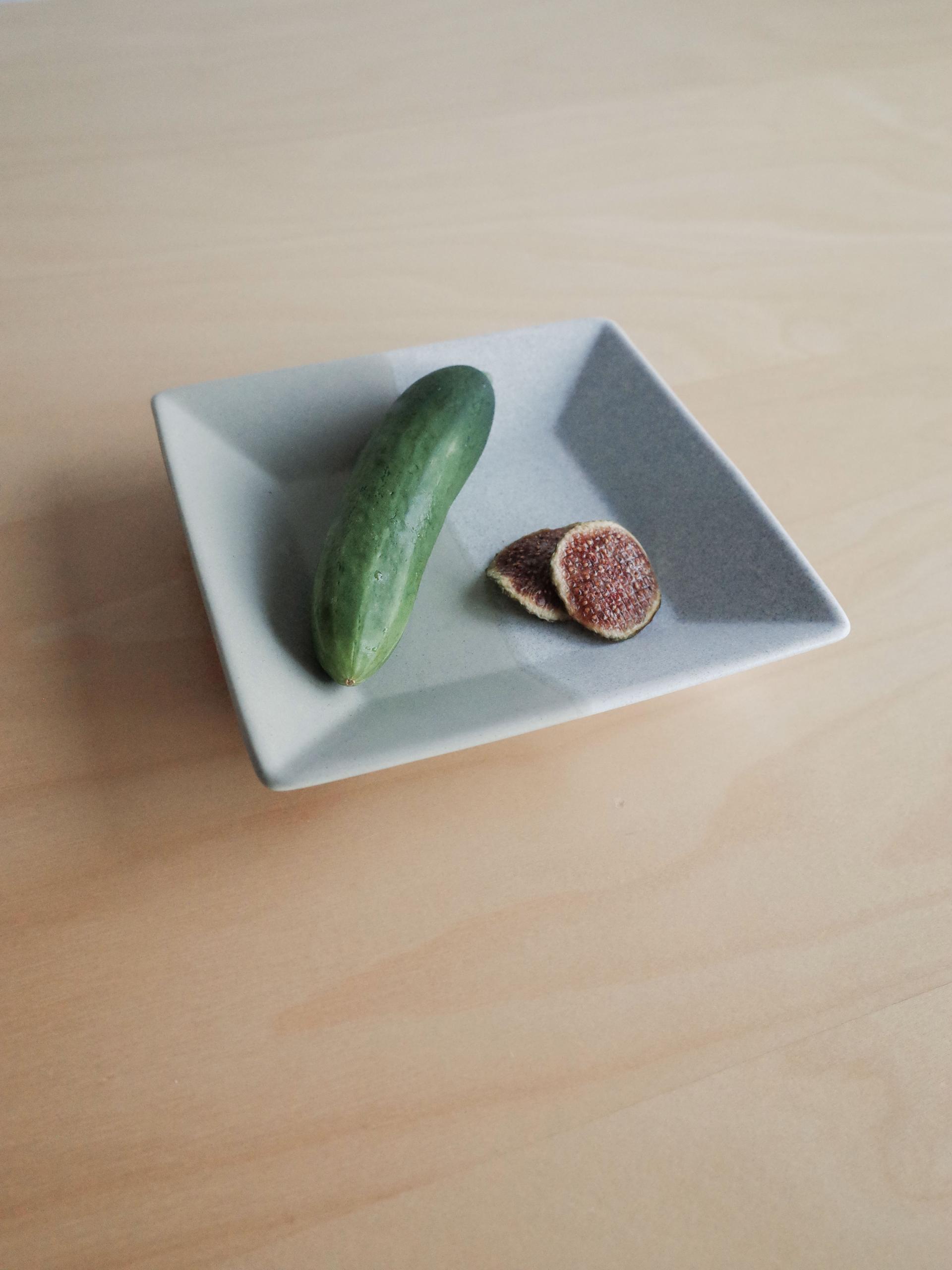Layer Square Plate - Green