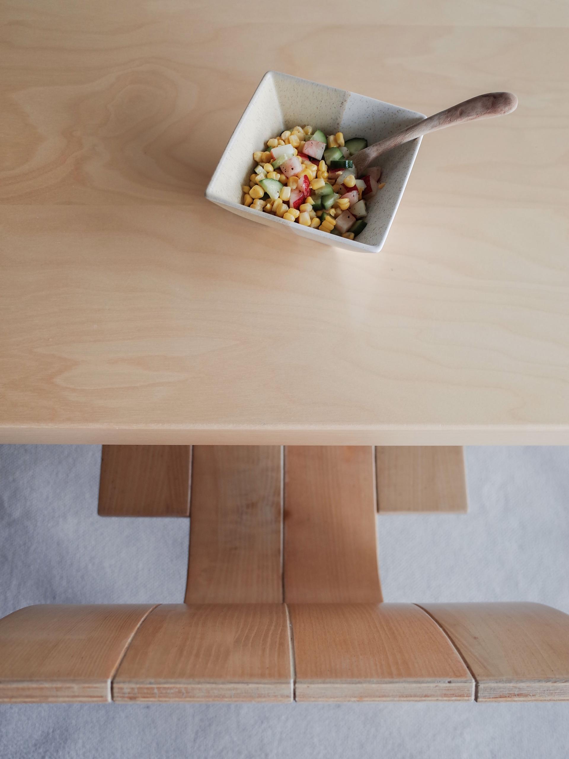 Layer Square Bowl - Beige