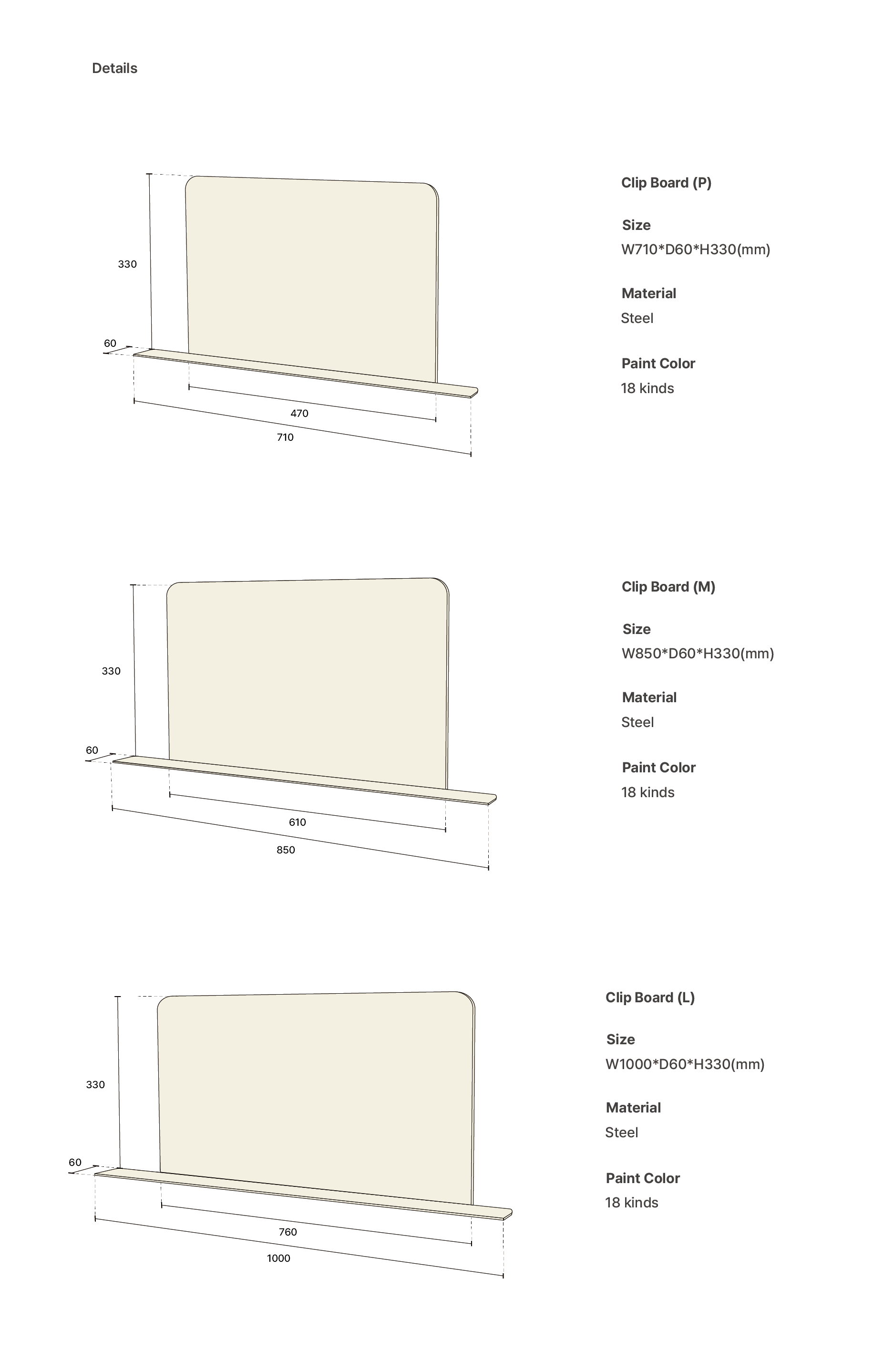 [MUTOMO kids] Clip Board