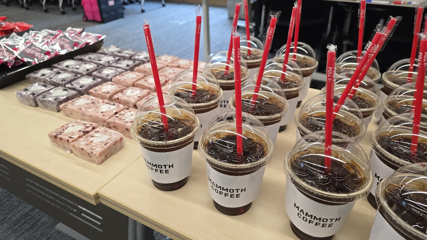 2025 신입사원 온보딩 교육생들을 위한 간식