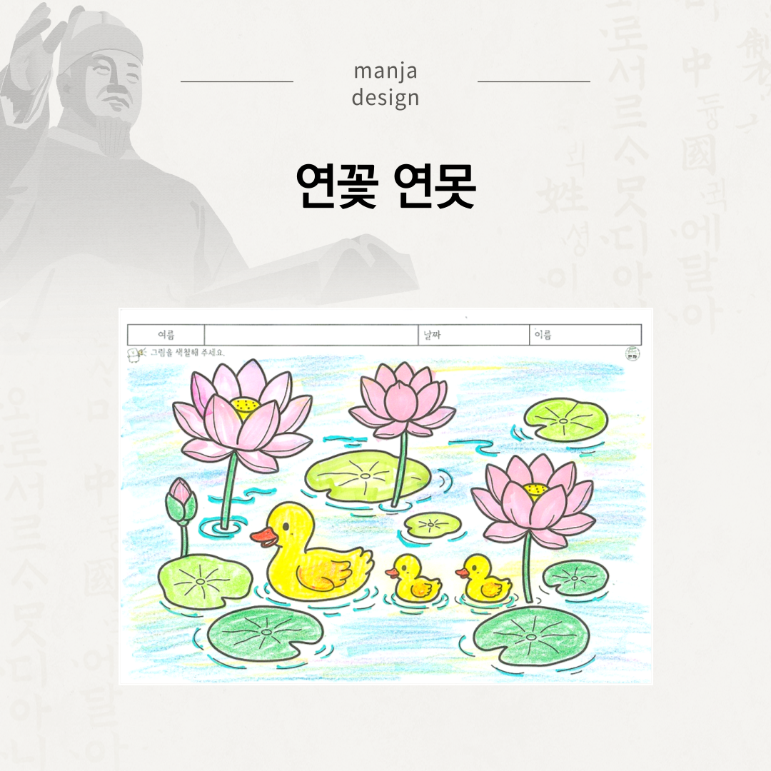연꽃 연못
