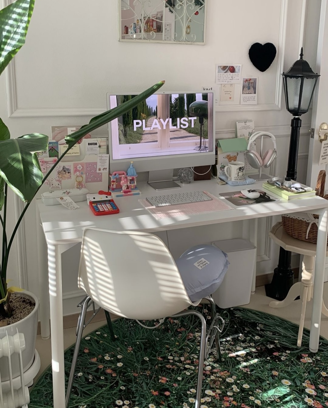 플러피아카이브X부끄시끄 Flower garden, landscapes rug