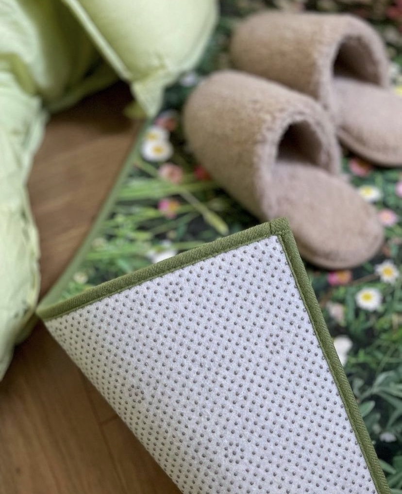 플러피아카이브X부끄시끄 Flower garden, landscapes rug