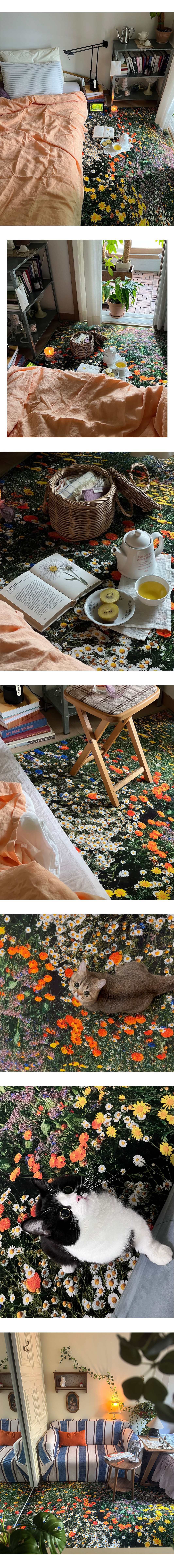 Secret Garden, Landscape rug