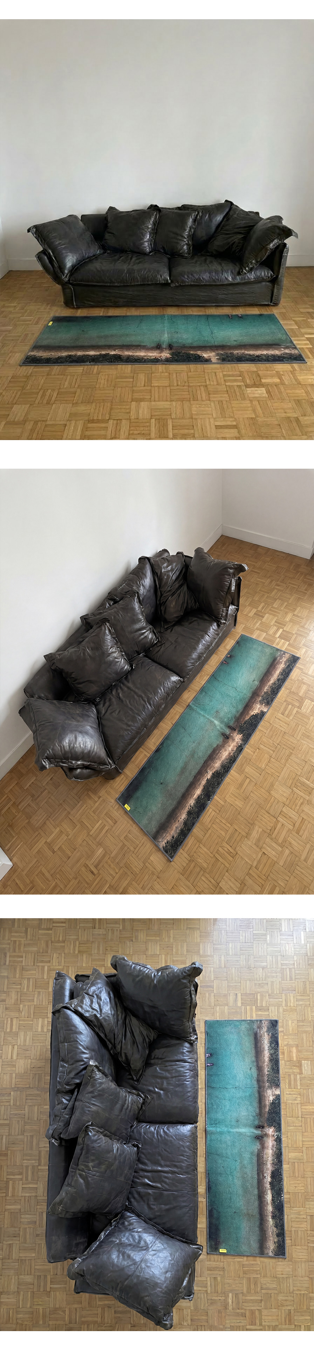 Deep Ocean Coast Kitchen mat