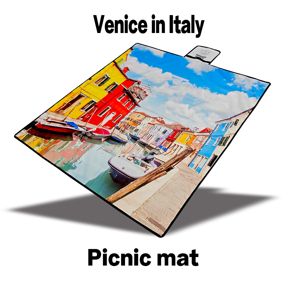 플러피아카이브X부끄시끄 Landscape Picnic mat