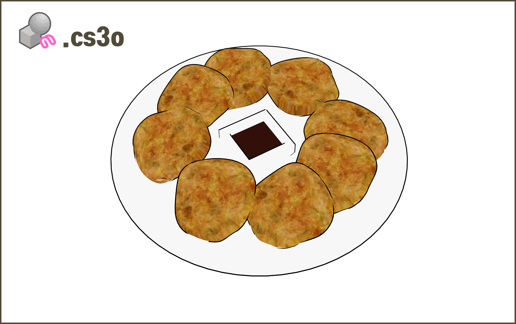 01. 음식 및 식기세트 (skp & cs3o)
