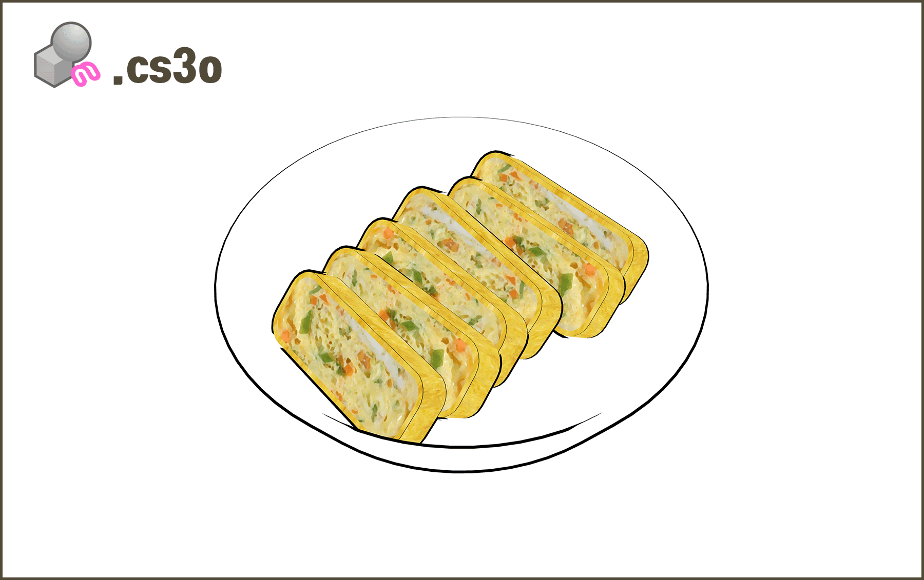01. 음식 및 식기세트 (skp & cs3o)