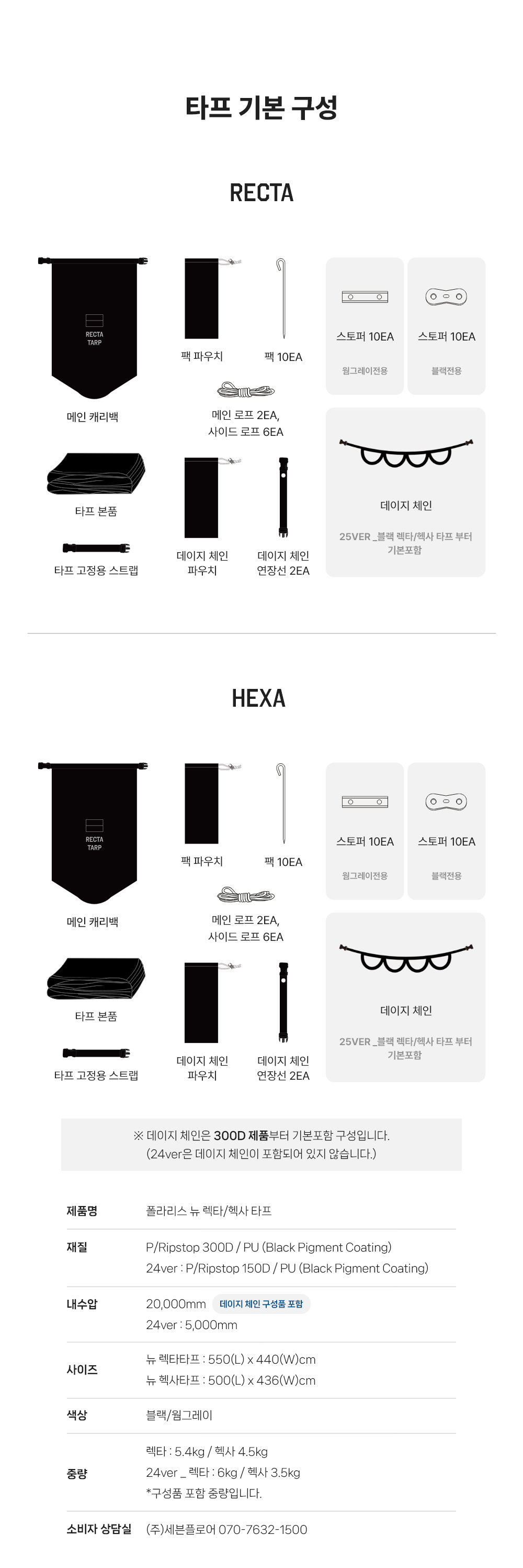폴라리스 뉴 헥사 타프