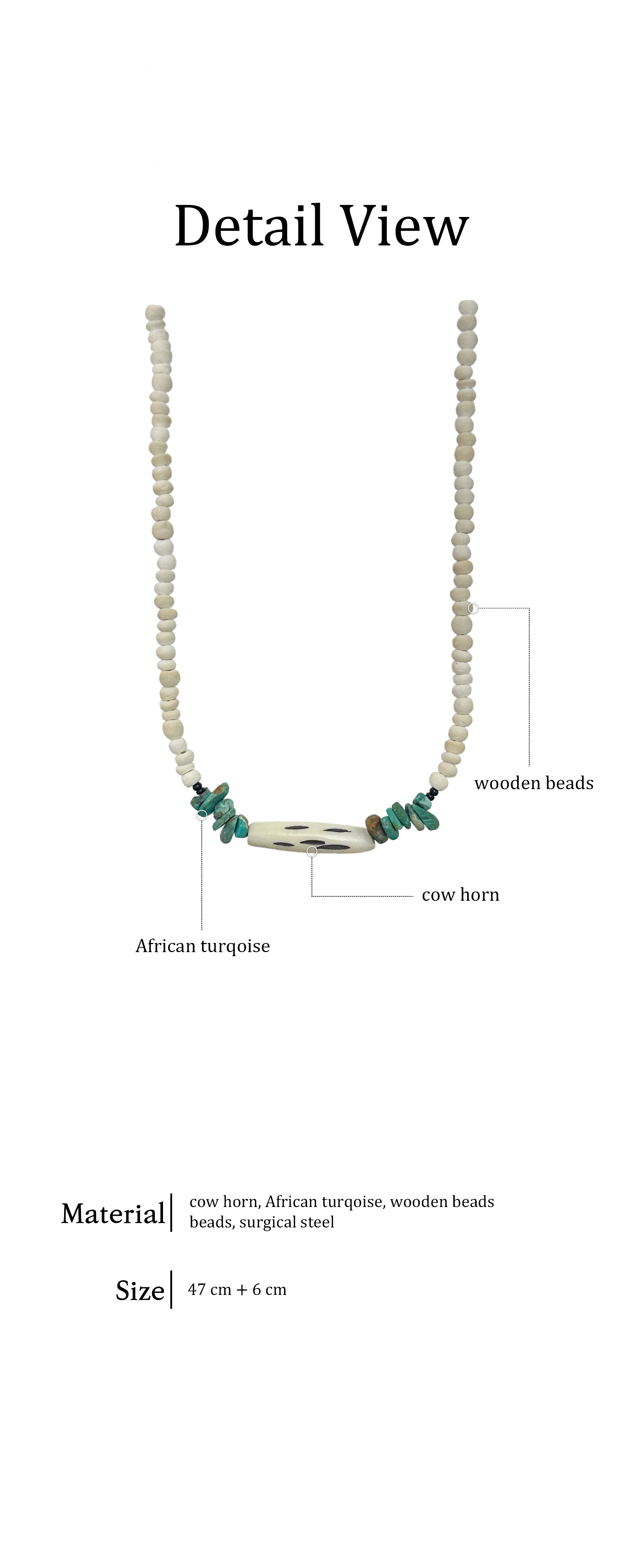 오온 무 민트 목걸이 Moo Mint necklace