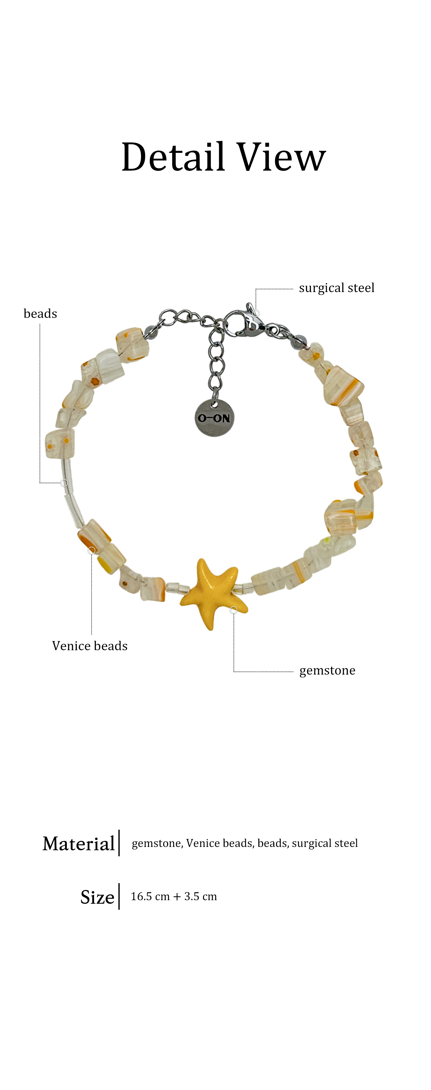 오온 코코넛 썬셋 팔찌 Coconut Sunset bracelet