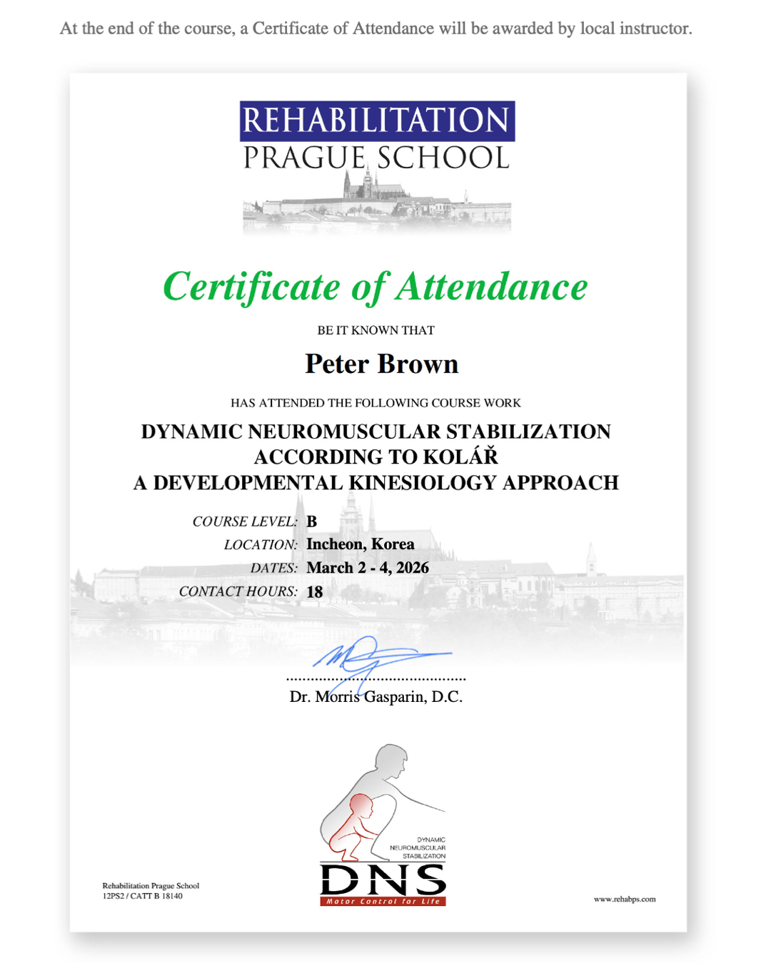 DNS Clinical B Course