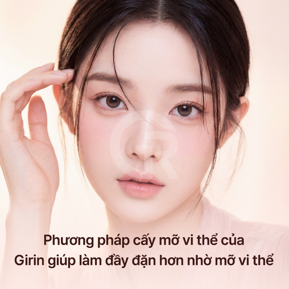 Cấy mỡ tự thân vùng mặt không gây chảy xệ nếu thể tích được thiết kế và tiêm một cách phù hợp.