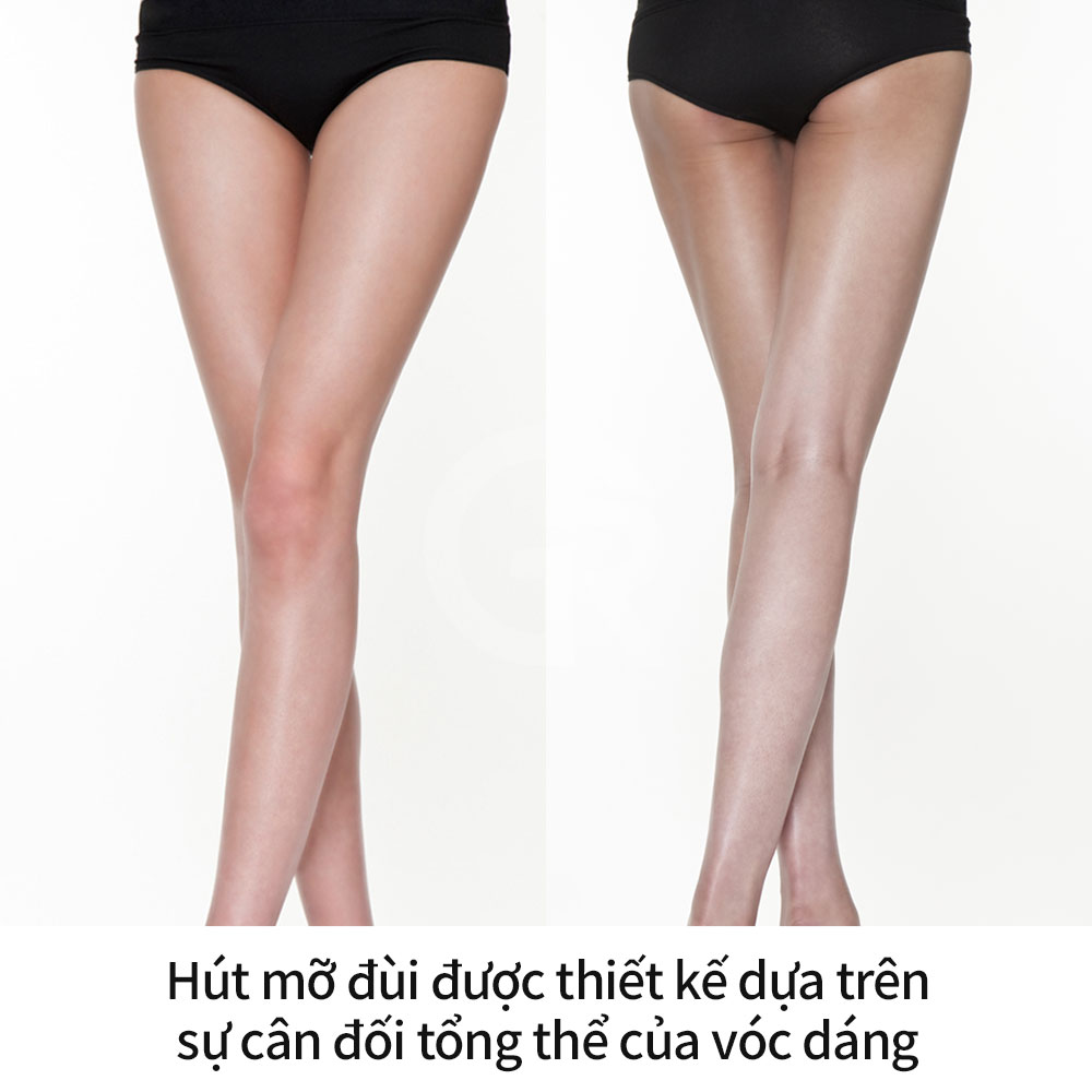Với người có thân hình gầy nhưng phần thân dưới trông nặng, hút mỡ đùi cần một cách tiếp cận chính xác và thận trọng.