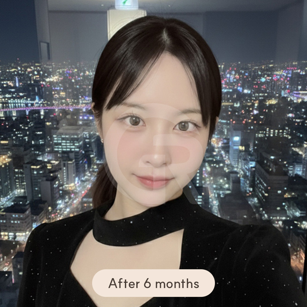 Natural-looking results after double jaw surgery, achieved through balanced facial design rather than excessive reduction or overcorrection.