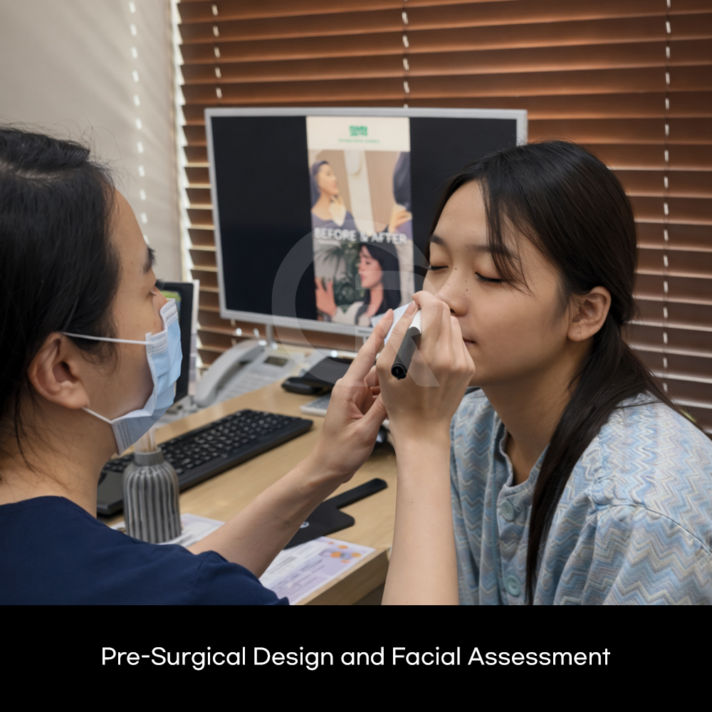 Natural rhinoplasty for Southeast Asian patients designed with customized height, projection, and balanced facial harmony
