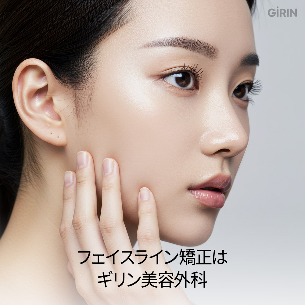 最小剥離は頬のたるみを防ぐ重要ポイント。