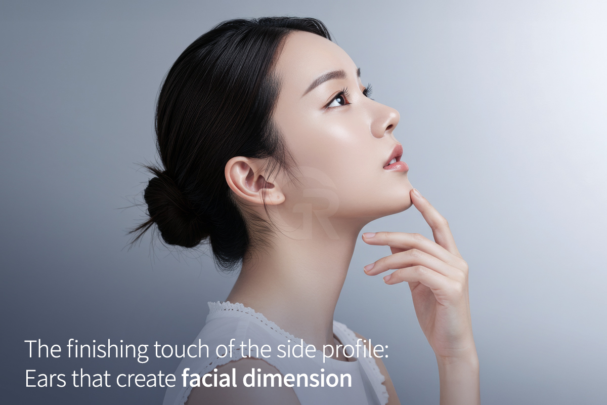 Folded ear correction through ear reshaping surgery can restore a natural ear contour and improve facial proportions.