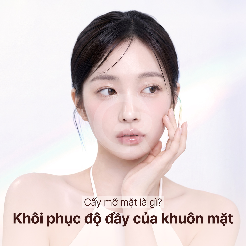 Cấy mỡ tự thân vùng mặt giúp phục hồi thể tích đã mất và cải thiện sự cân bằng tổng thể của khuôn mặt.