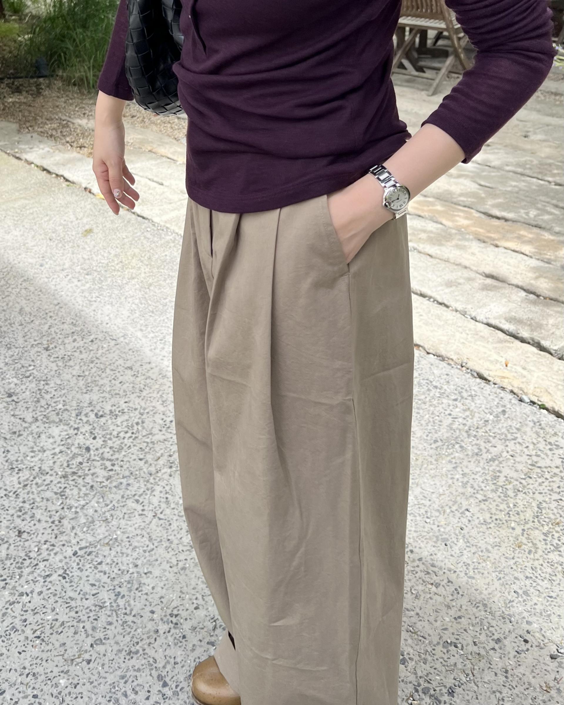 slim button layered top (purple/blue)