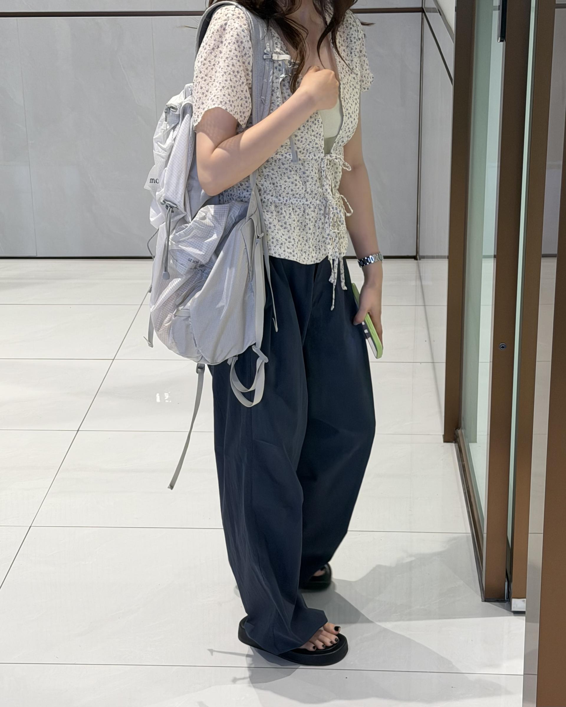 pampas string pants (navy)