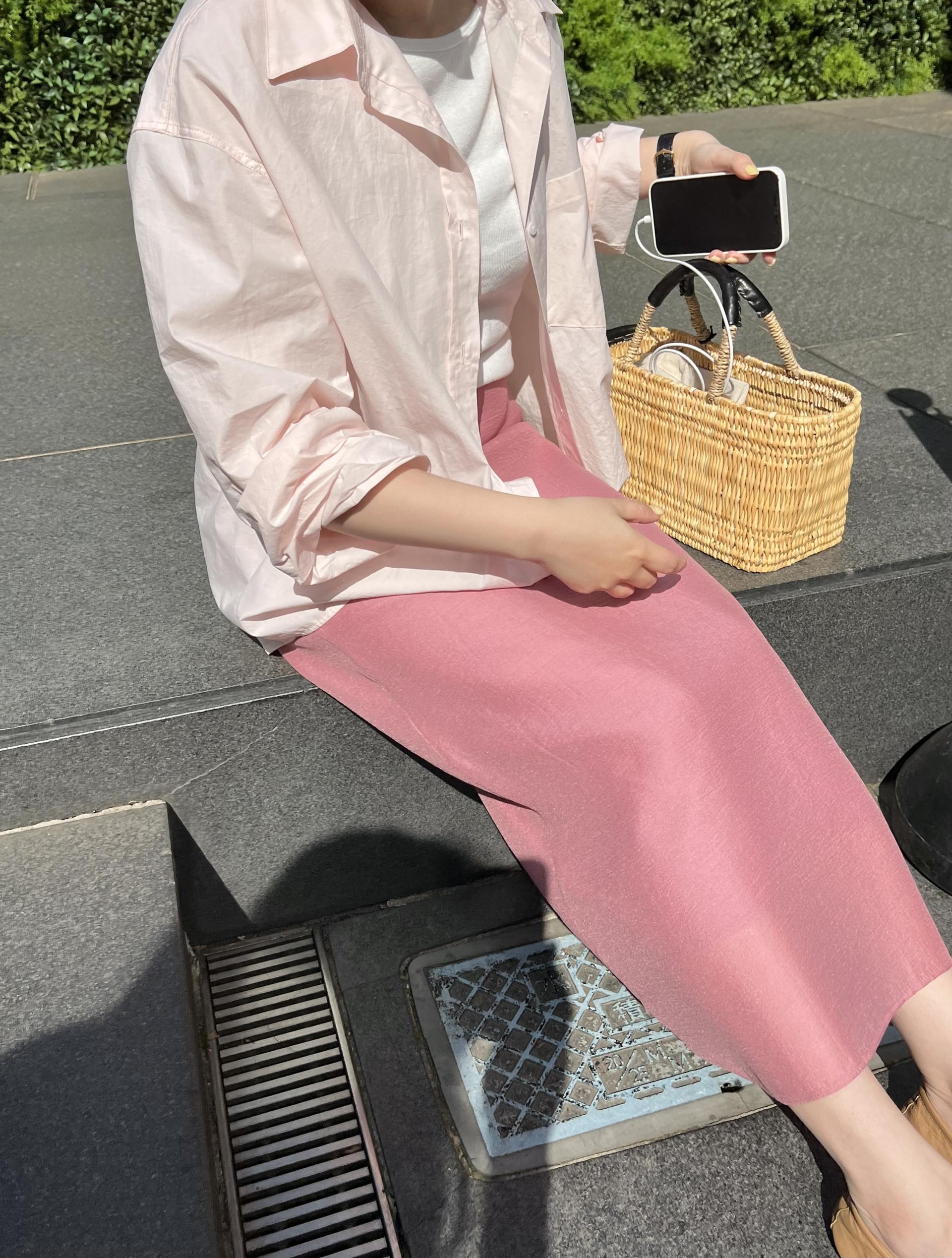 <made>rouge shirt (pale pink) (13차)