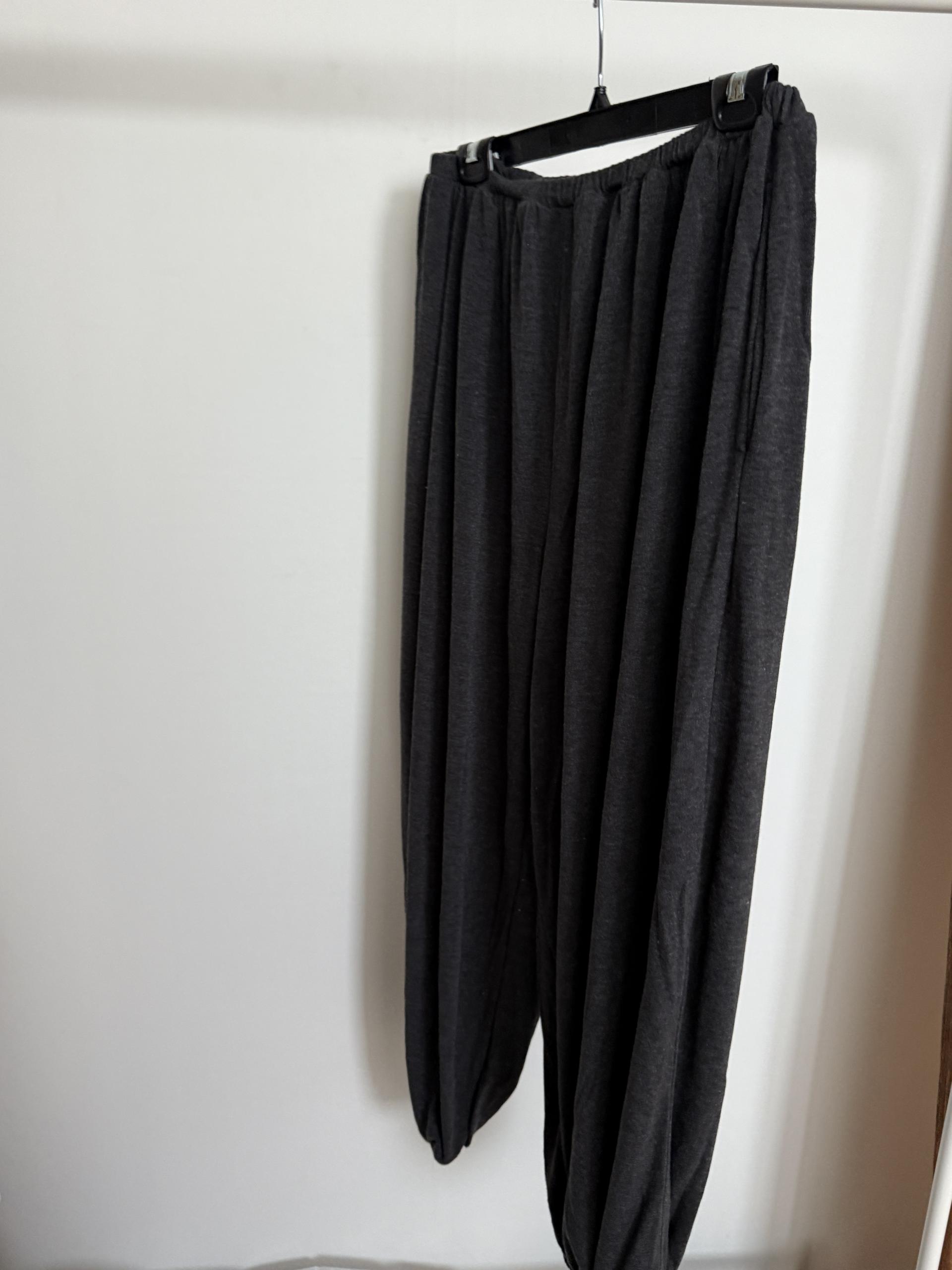 savanna harem pants (purple/charcoal/grey)