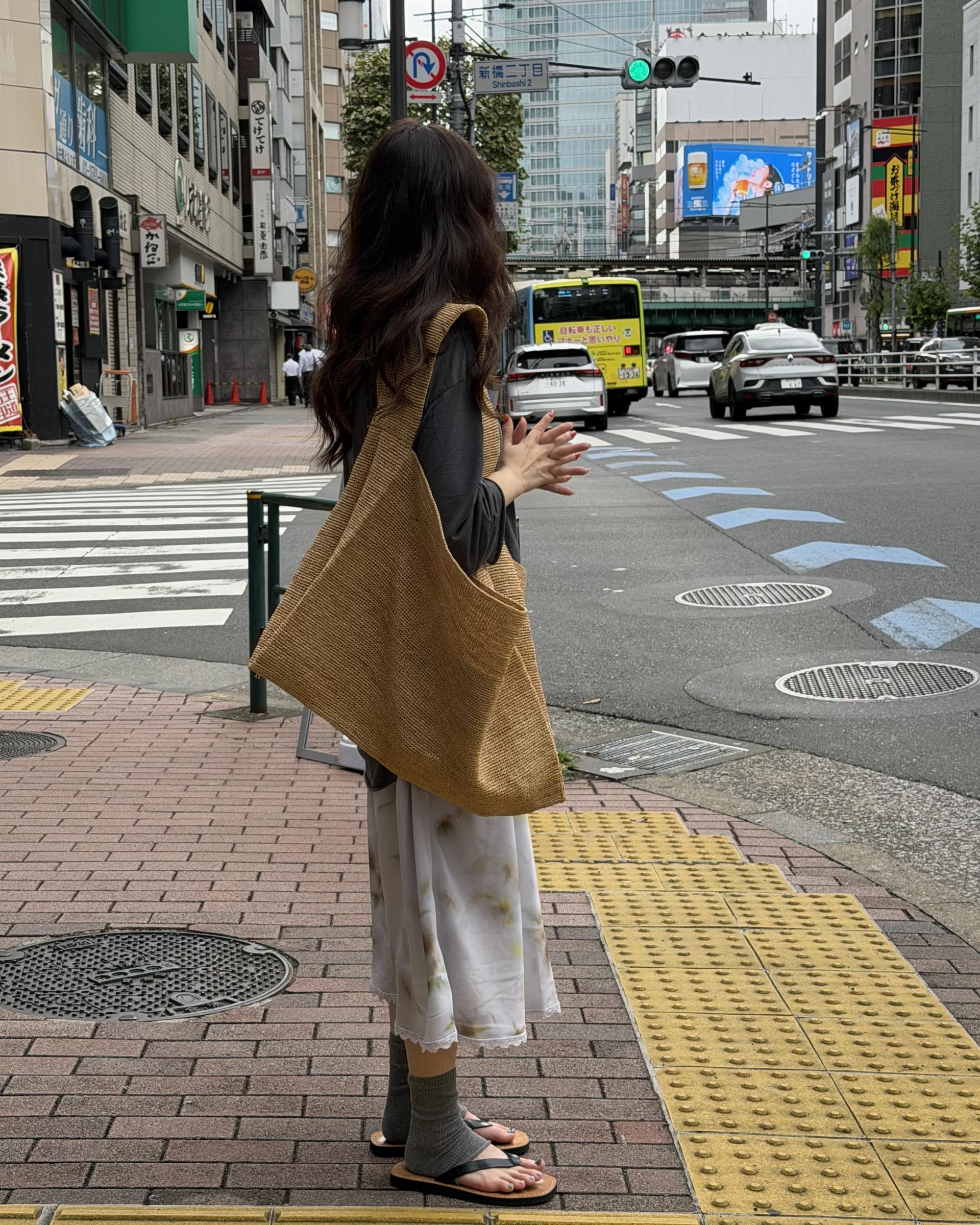 palette lace skirt (grey/purple)
