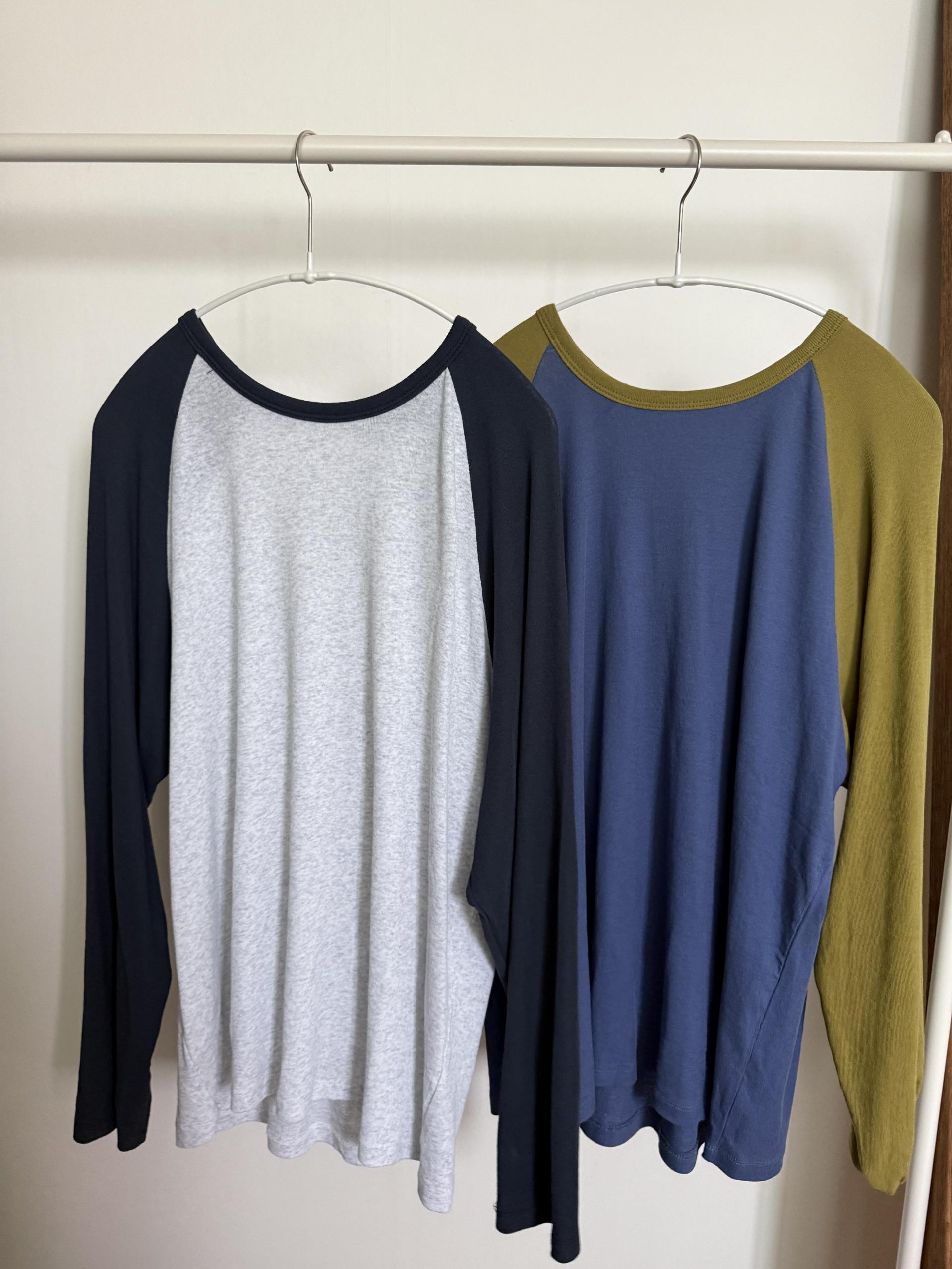 union raglan top (blue/navy)
