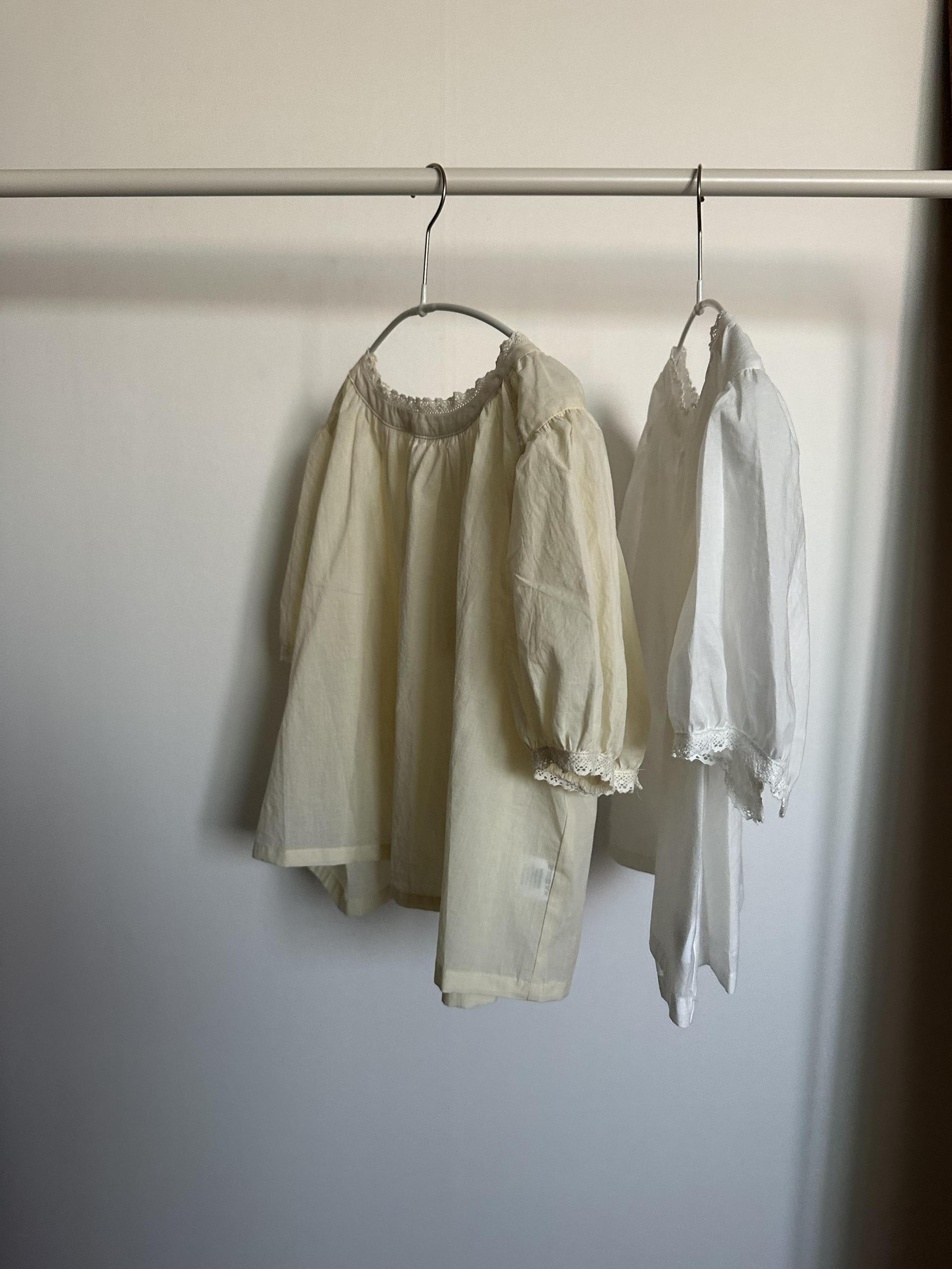 flan lace blouse (cream/ivory)