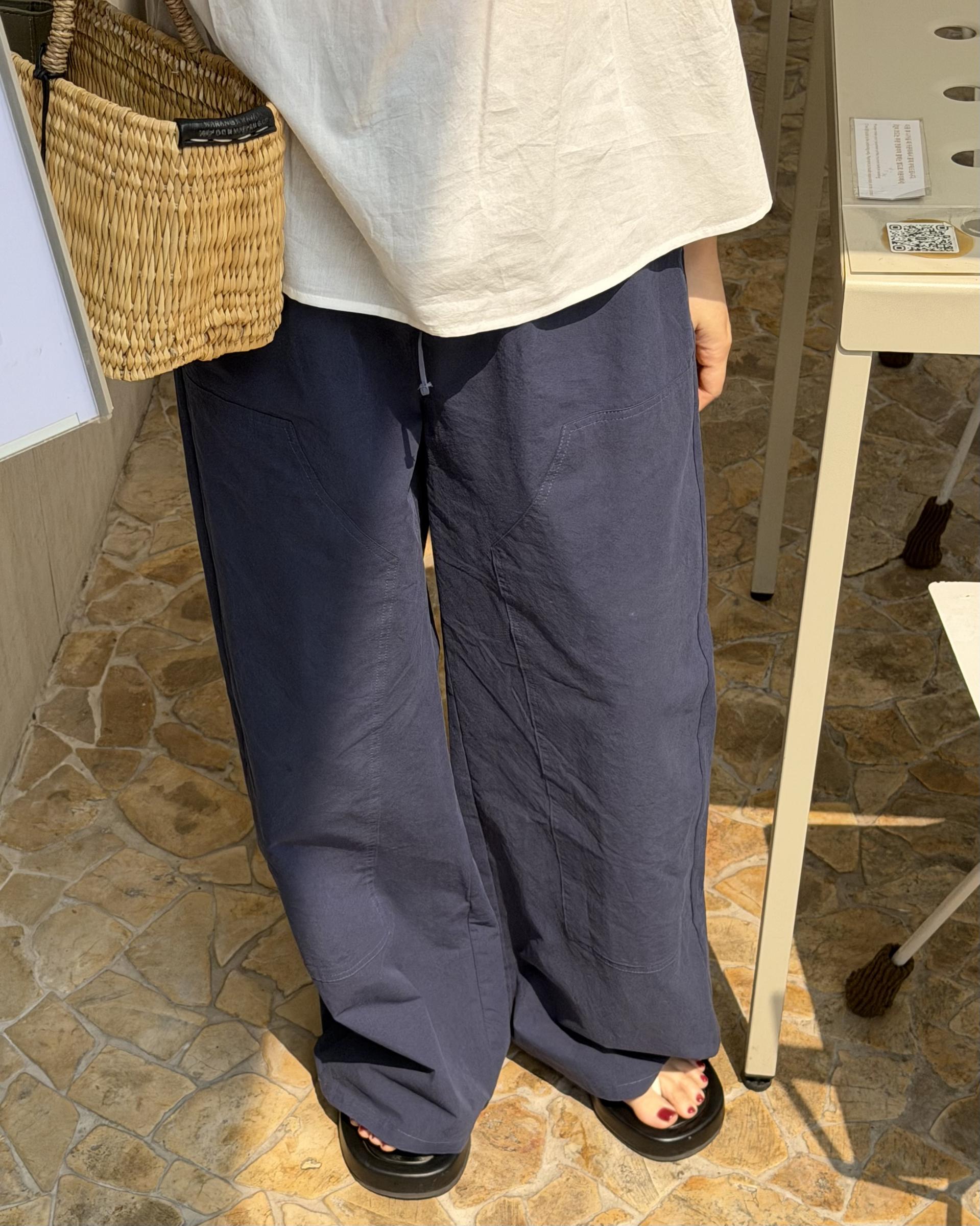helen blouse (navy/white)