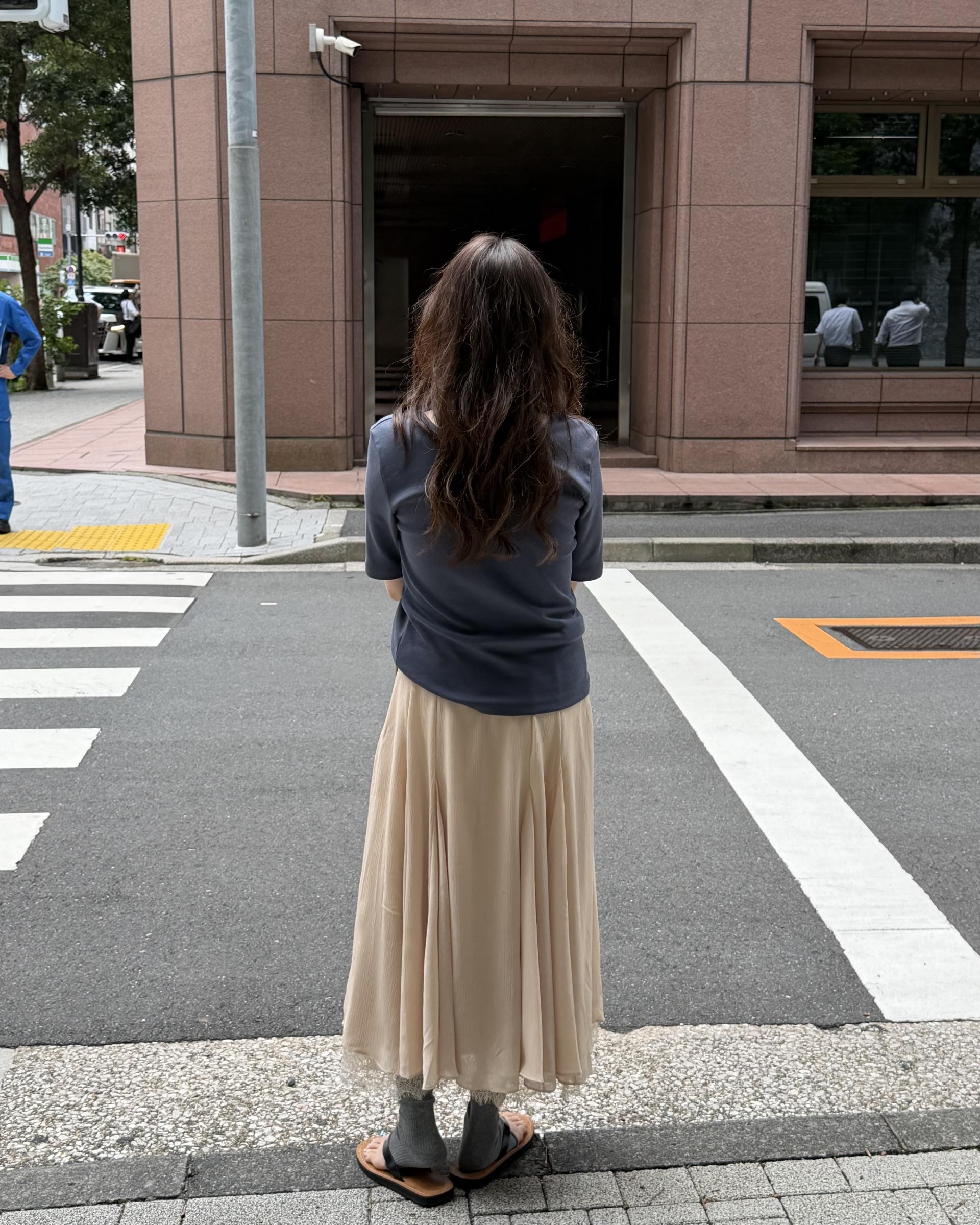 veil lace skirt