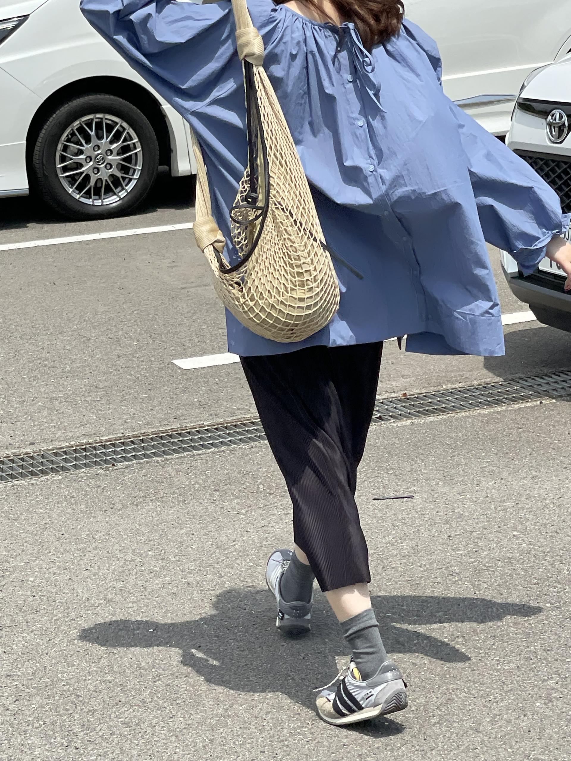 <made> sorbet blouse (indigo blue) (13차 pre-order)