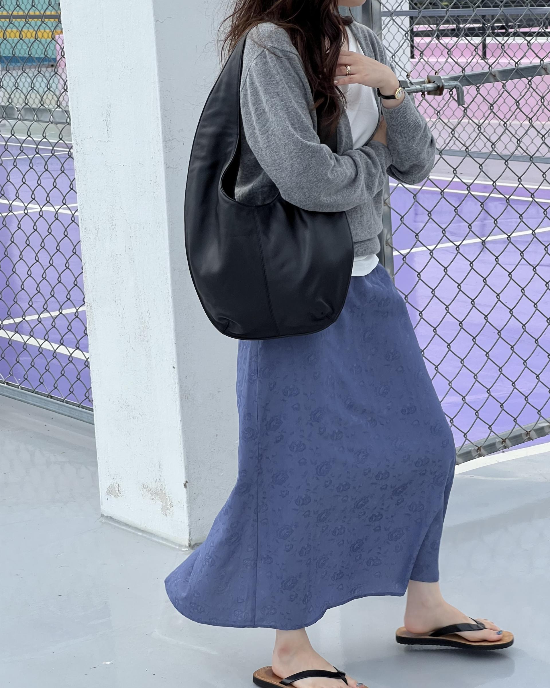 till deep v-neck knit (grey)