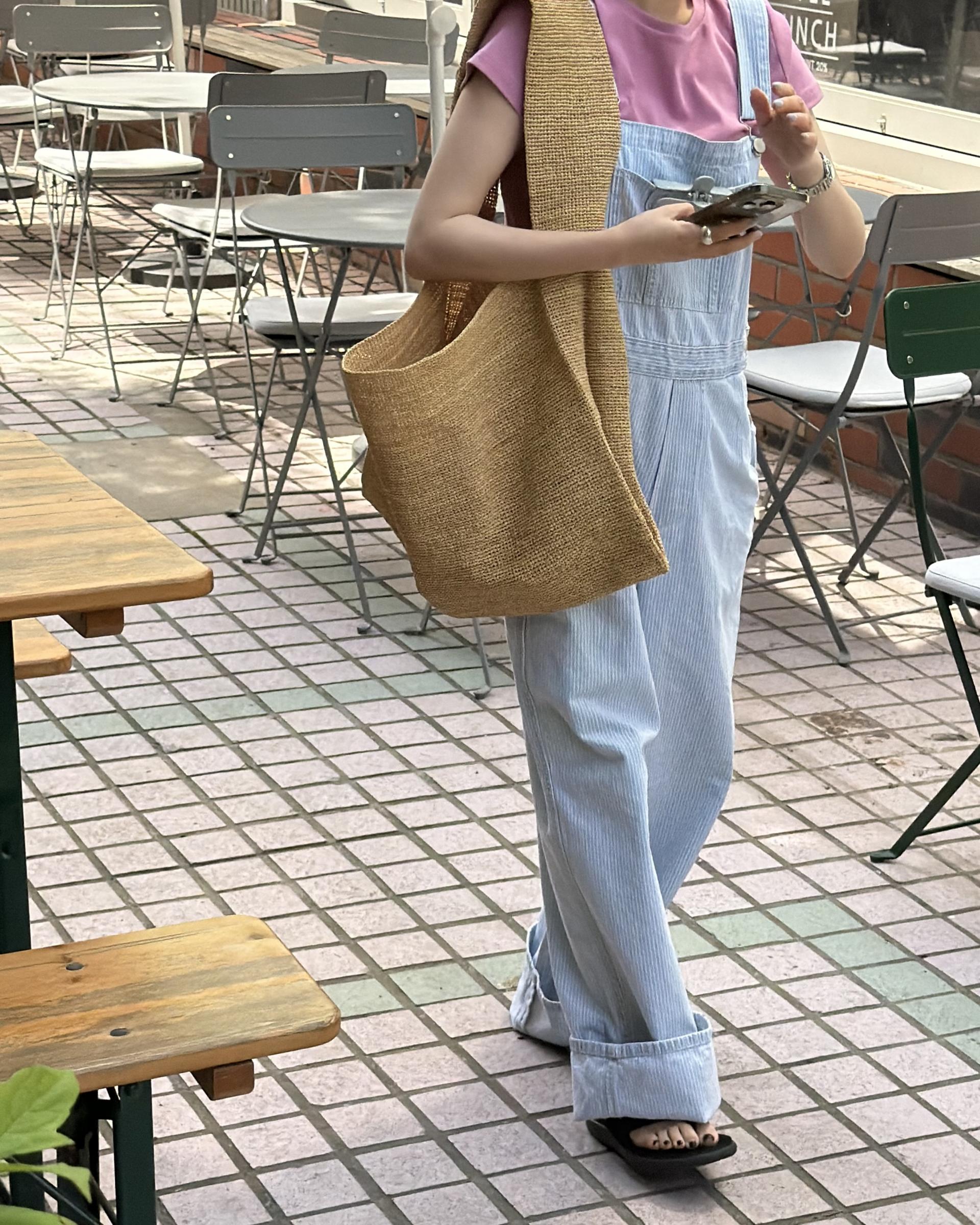 donkey stripe overall