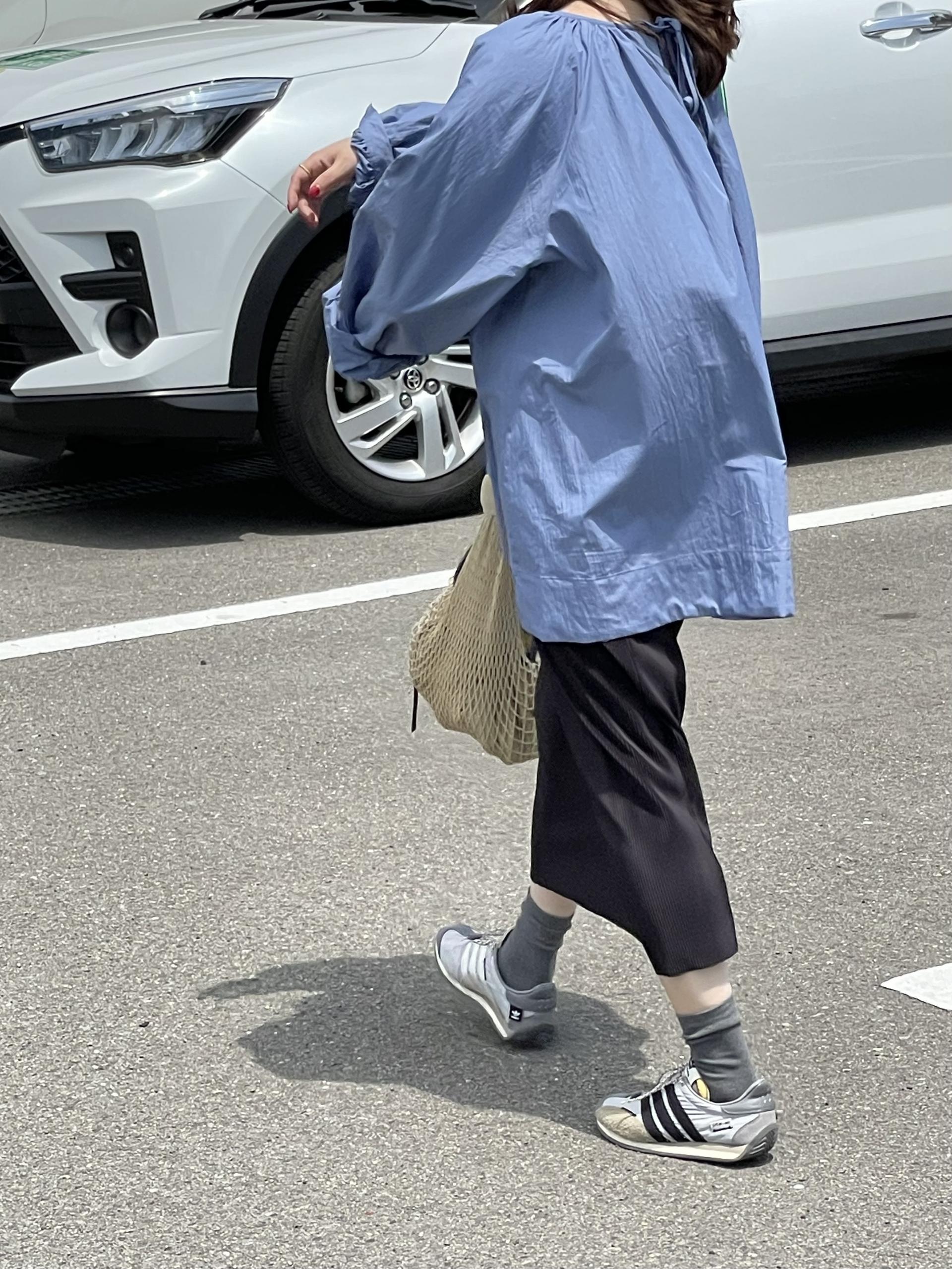 <made> sorbet blouse (indigo blue) (13차 pre-order)
