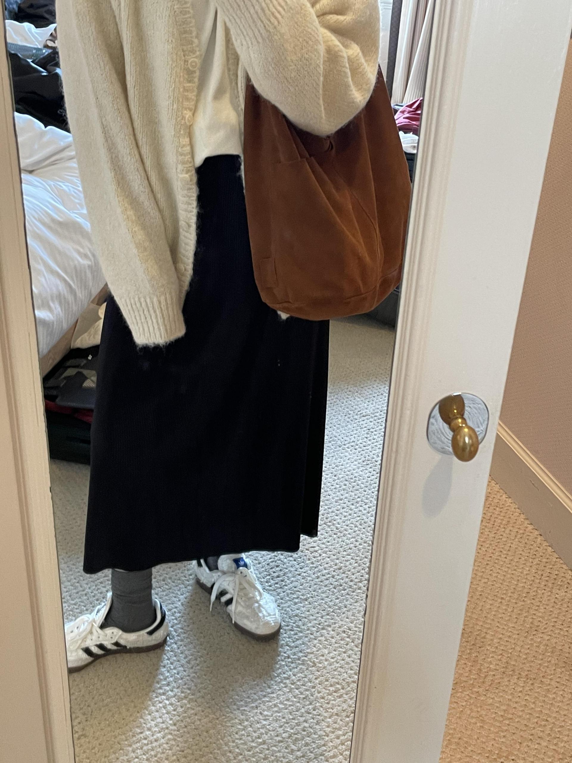 <made> penne skirt (black) (18차 pre-order)