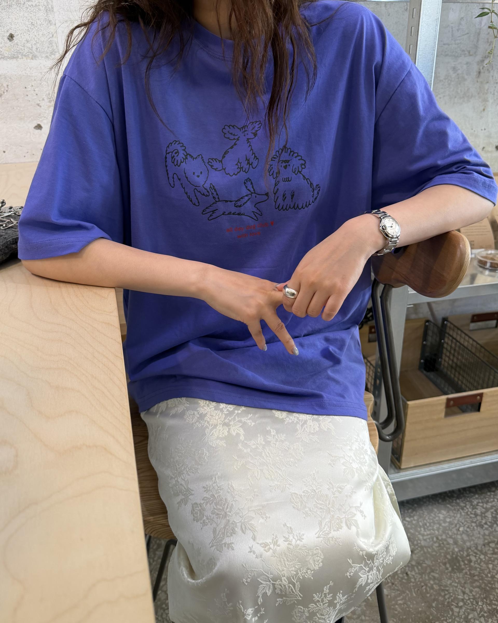 friends top (purple)